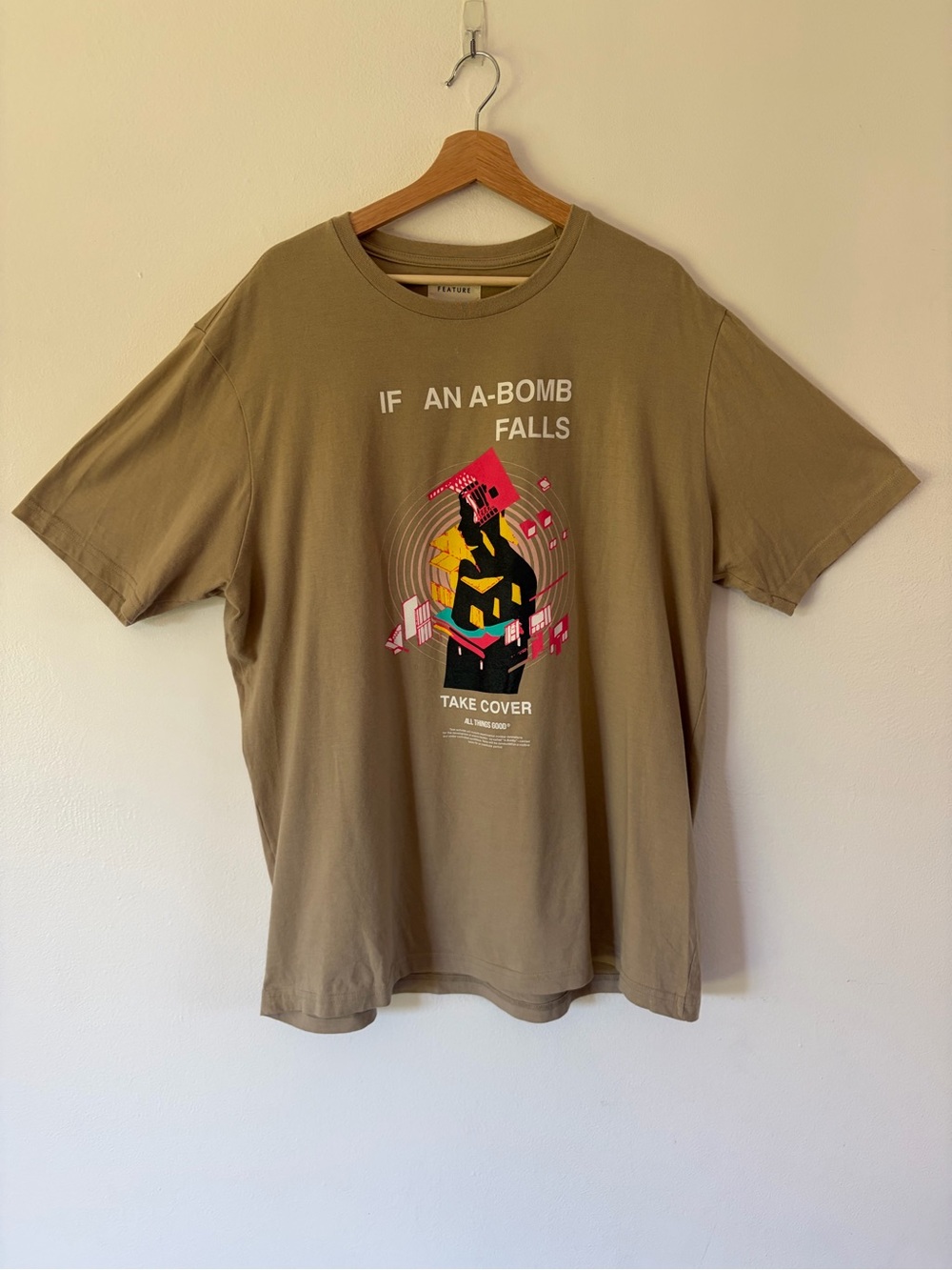 Feature All Things Good Doomtown A-Bomb Cotton Short Sleeve‎ T-Shirt XXL